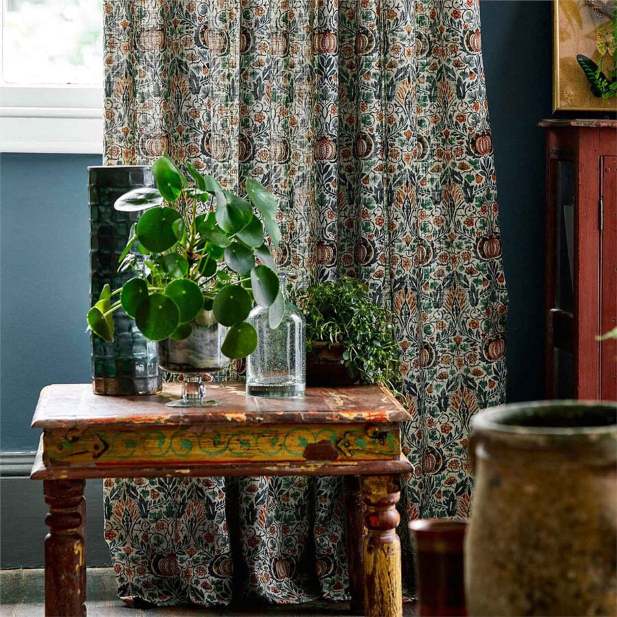 William Morris Little Chintz - Olive and Ochre