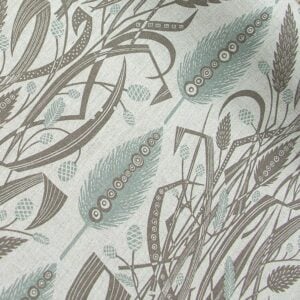 Angie Lewin Meadow's Edge - Dawn Grey & Charcoal - Image 1