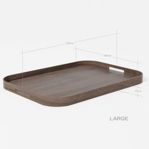 Rectangular Walnut Tray - Image 4