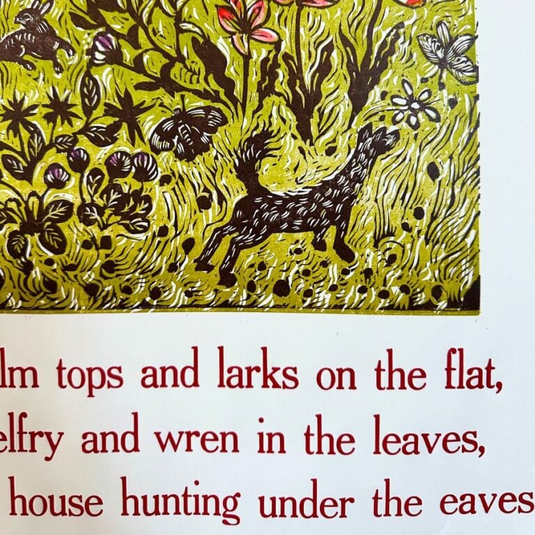 Birds will be house hunting soon, Letterpress Poster - Image 3