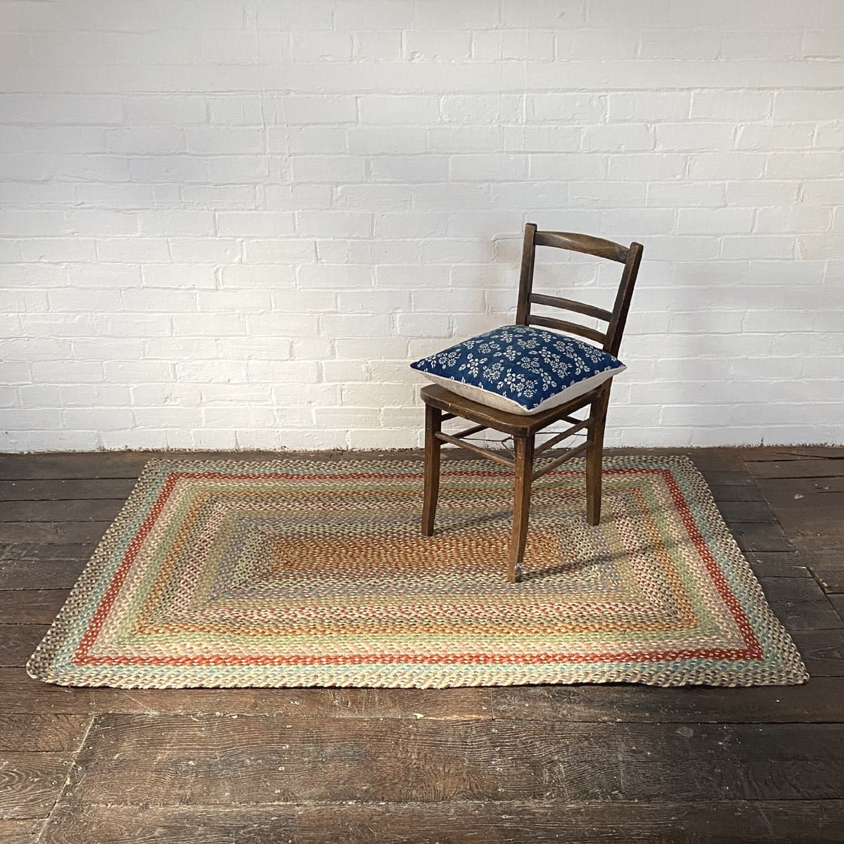 Braided Organic Jute Rug Carnival - Image 3
