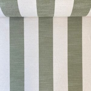 Green Striped Fabric