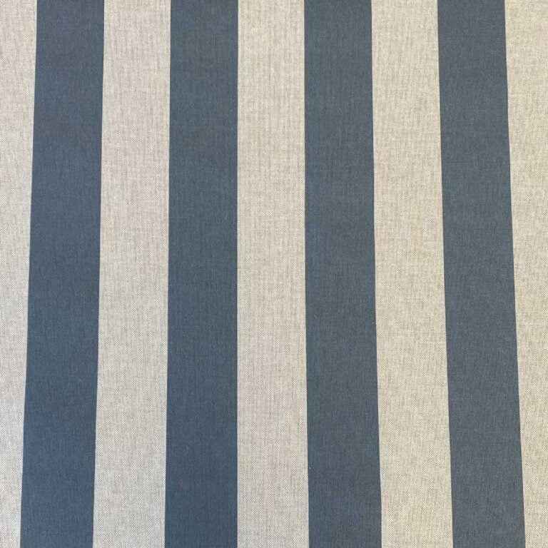 Broad Stripe - Indigo on Natural - Image 2