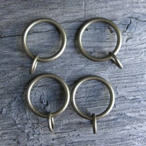 Metal Curtain Pole Set - Bronze 19mm - Image 4