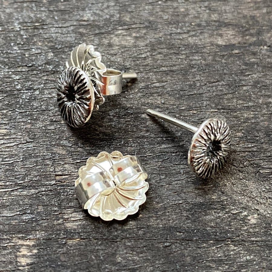Silver Cog Earrings CDLT 3/13a