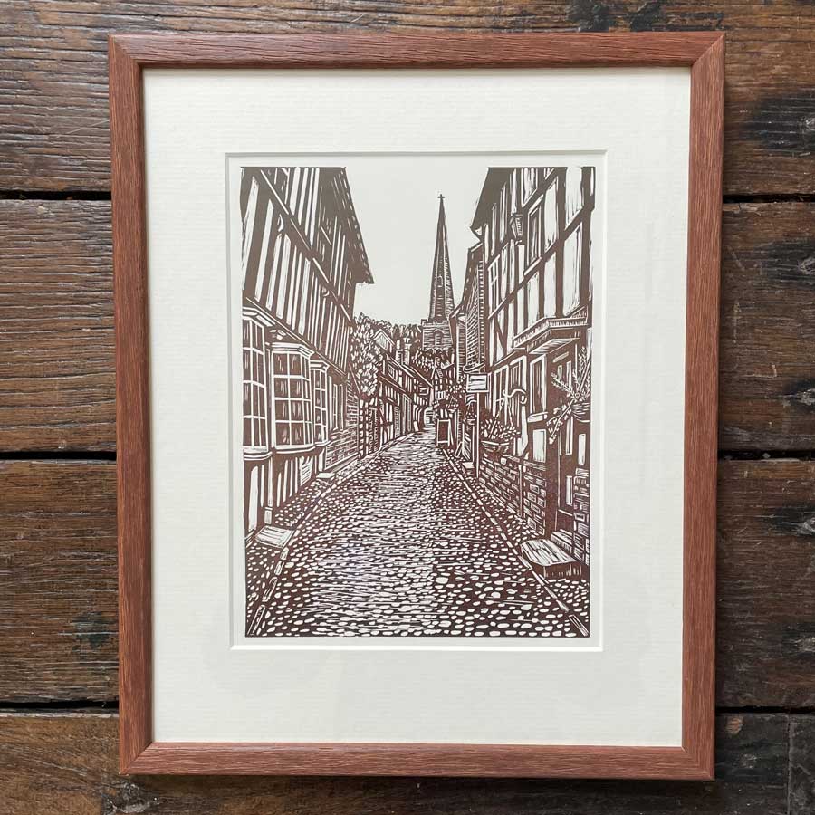 Church Lane, Ledbury by Susie Hetherington