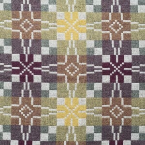 Vintage Star Welsh Throw - Clay - Image 2
