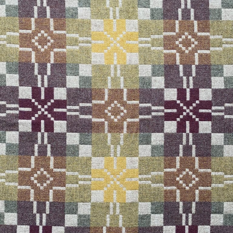 Vintage Star Welsh Single Blanket - Clay - Image 2