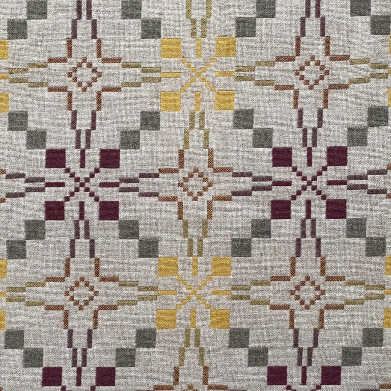 Vintage Star Welsh Single Blanket - Clay - Image 3