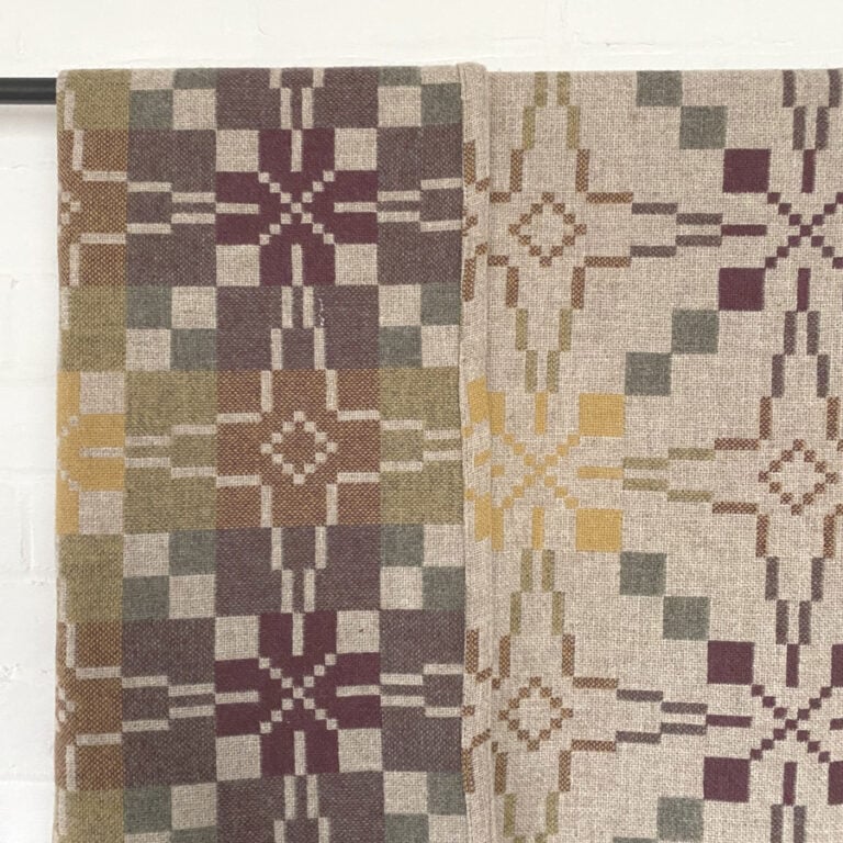 Vintage Star Welsh Single Blanket - Clay - Image 6