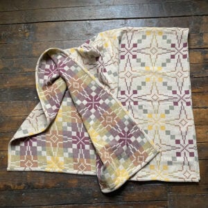 Vintage Star Welsh Throw - Clay - Image 4