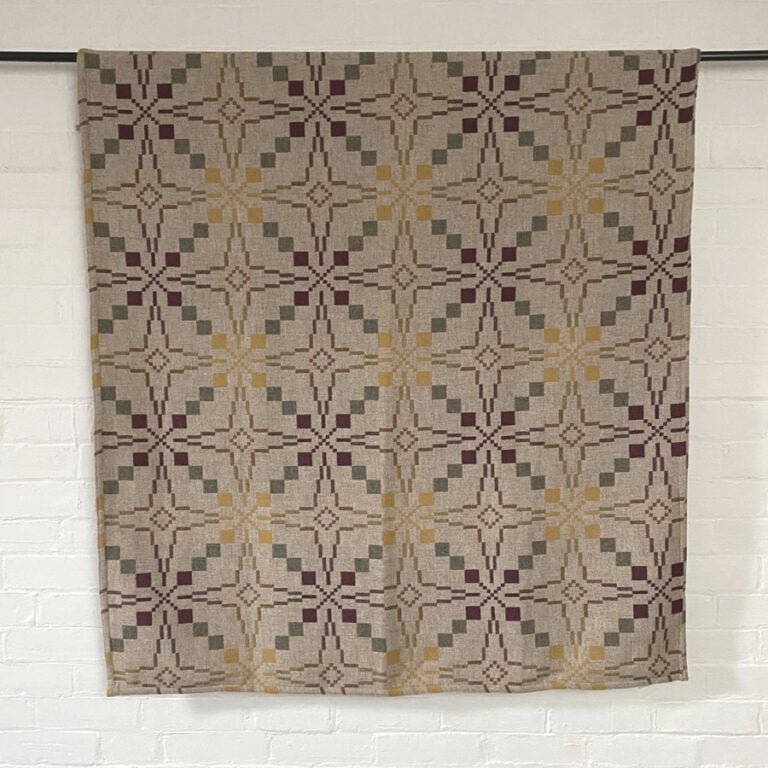 Vintage Star Welsh Single Blanket - Clay - Image 5