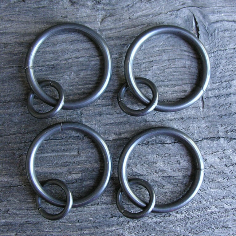 Spare Curtain Rings 19mm Graphite