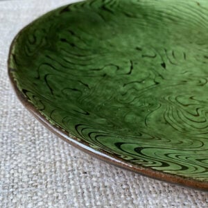 Patia Davis Dinner Plate - Green PADP - Image 2