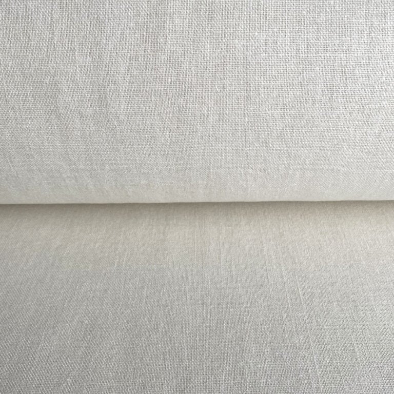 Extra Wide 100% Linen - Ivory - Image 3