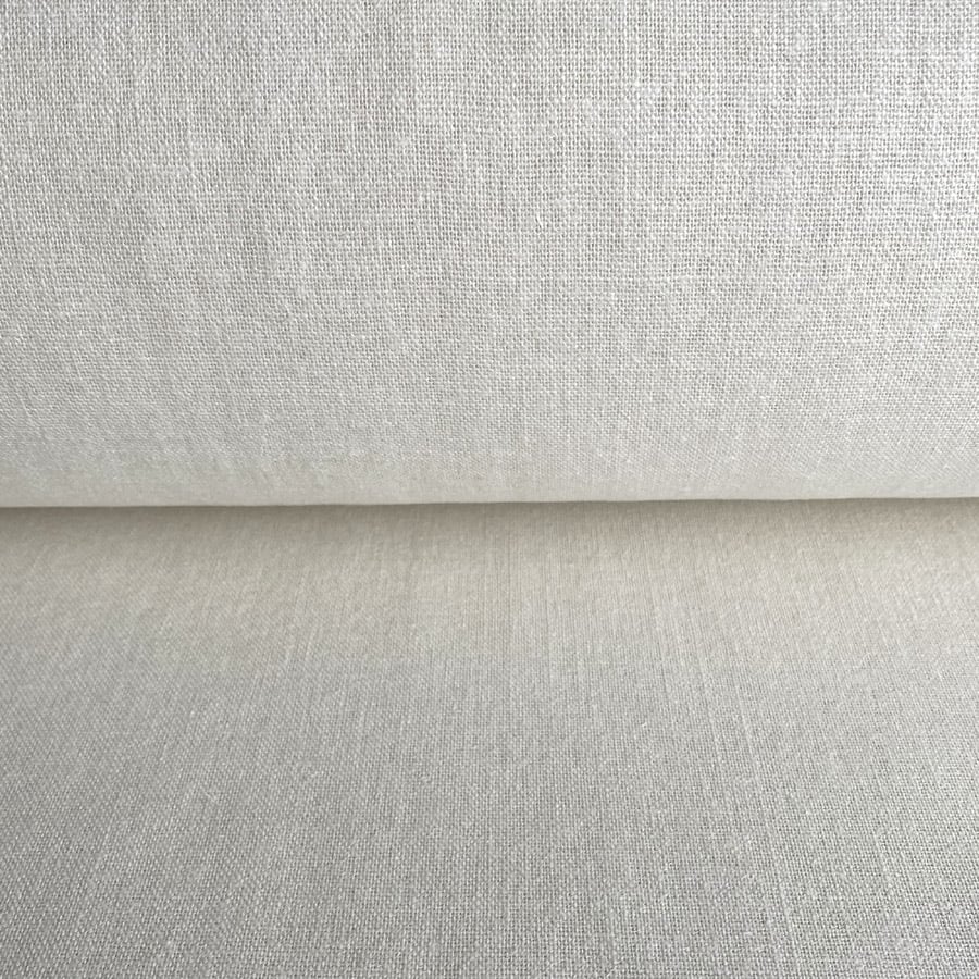 Extra Wide 100% Linen - Ivory