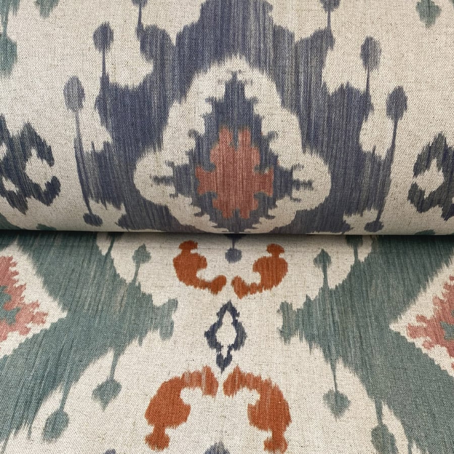 Extra Wide Daria - Indigo, Teal and Tamarind