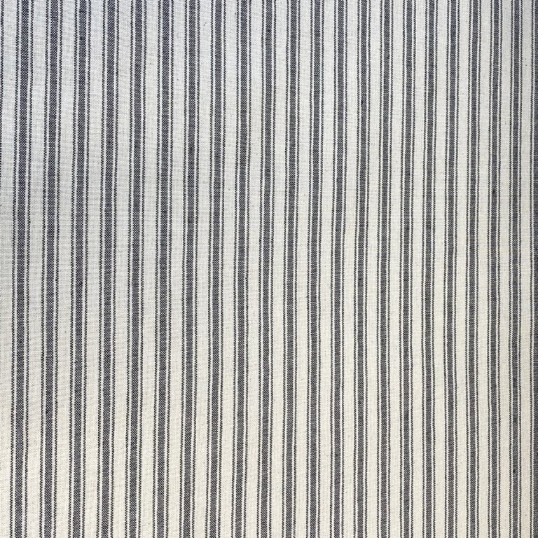 Extra Wide Hector Ticking Stripe - Black - Image 2