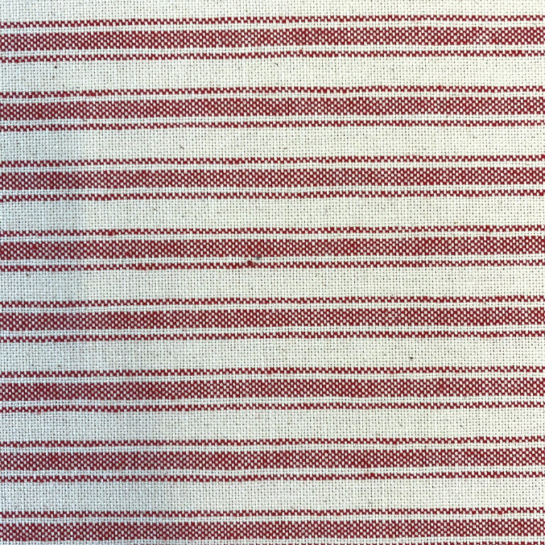 Extra Wide Hector Ticking Stripe - Peony - Image 4
