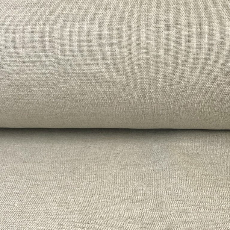 Extra Wide Linen Sheer - Natural - Image 3
