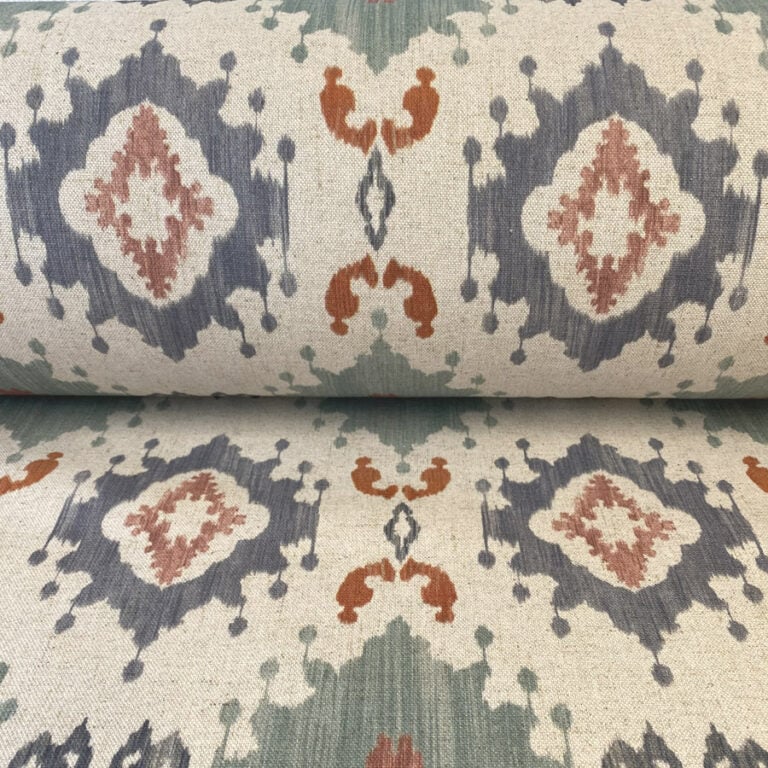 Extra Wide Little Daria - Indigo, Teal and Tamarind - Image 3