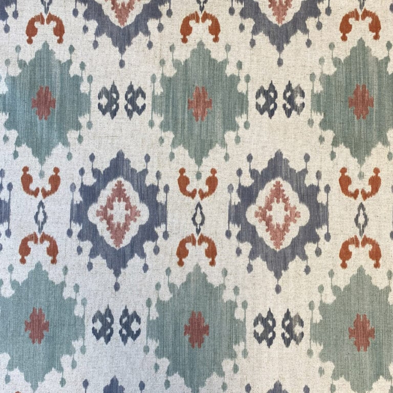 Extra Wide Little Daria - Indigo, Teal and Tamarind - Image 2