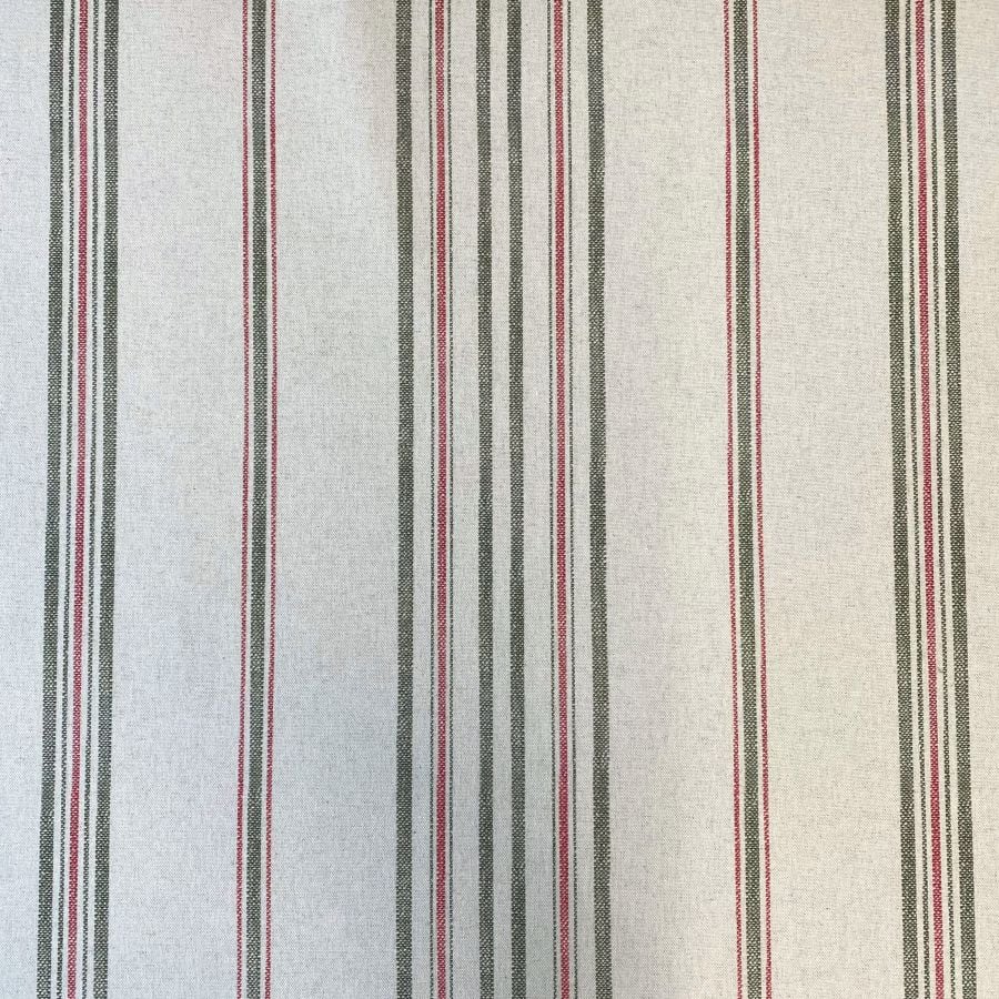 Extra Wide Maurice Stripe - Strawberry and Moss