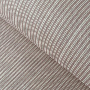 Extra Wide Pinstripe Print - Carnation - Image 1