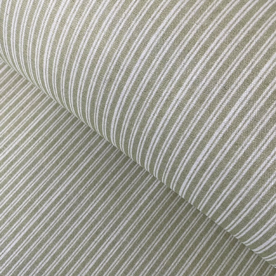 Extra Wide Pinstripe Print - Sage