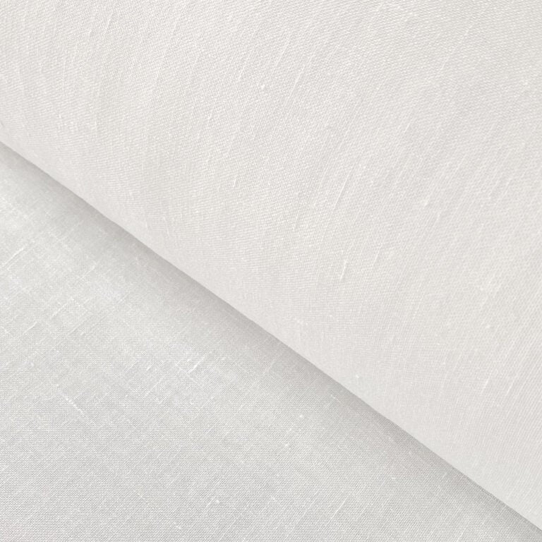 Extra Wide Weighted Sheer Newlyn White