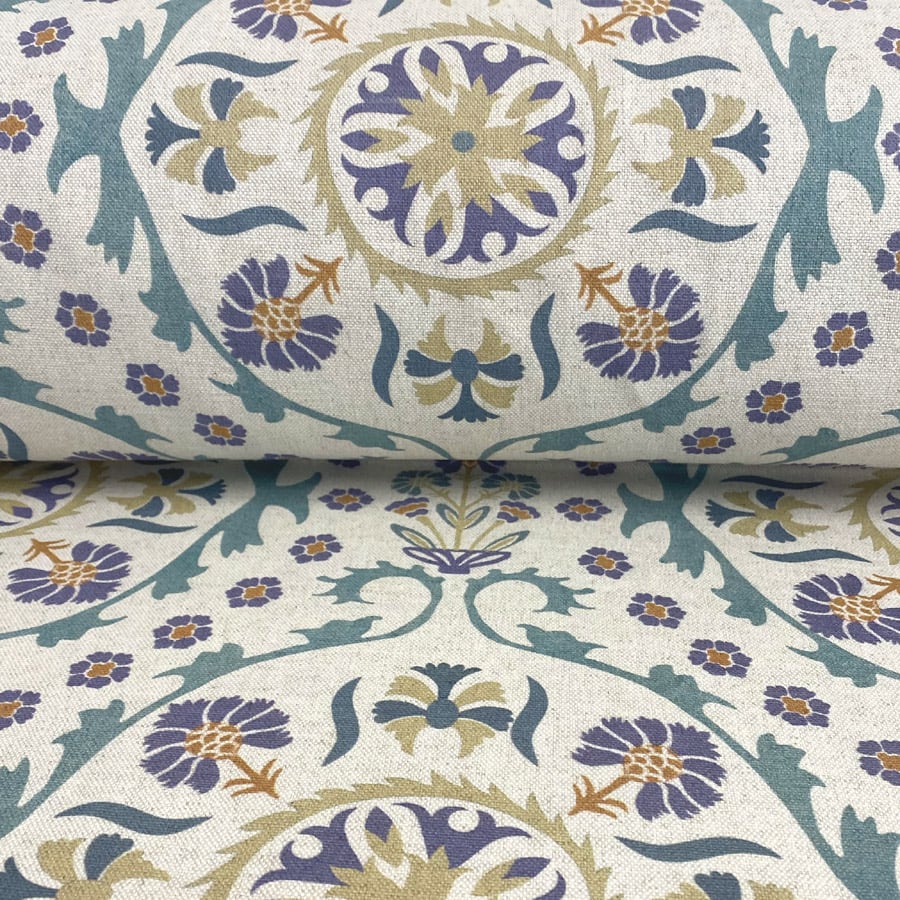 Eden - Soft Green and Indigo