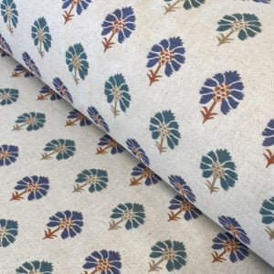 Eden Fleur - Soft Green and Indigo - Image 1