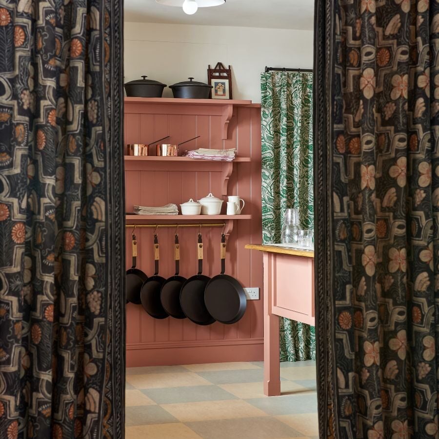 Tudor fabric design