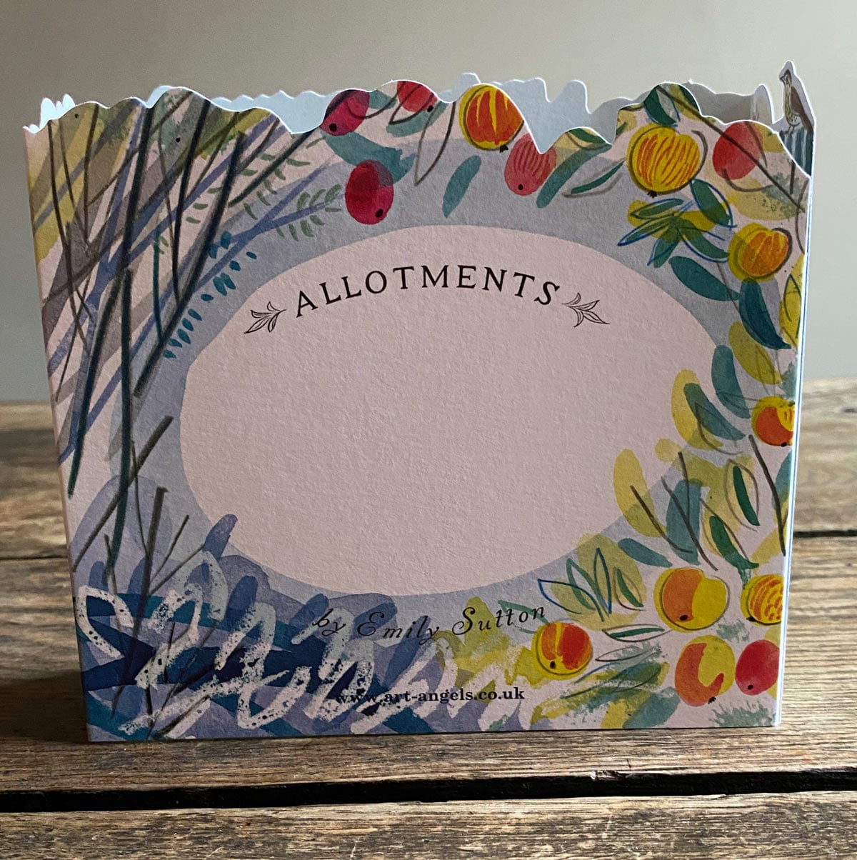 Emily Sutton 3D Allotment Card Orchard - Image 3