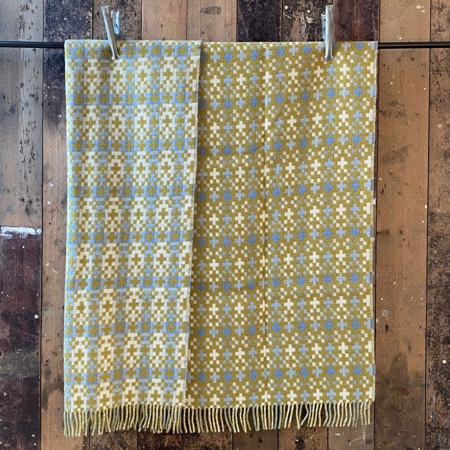 Eshton Blanket - Chartreuse