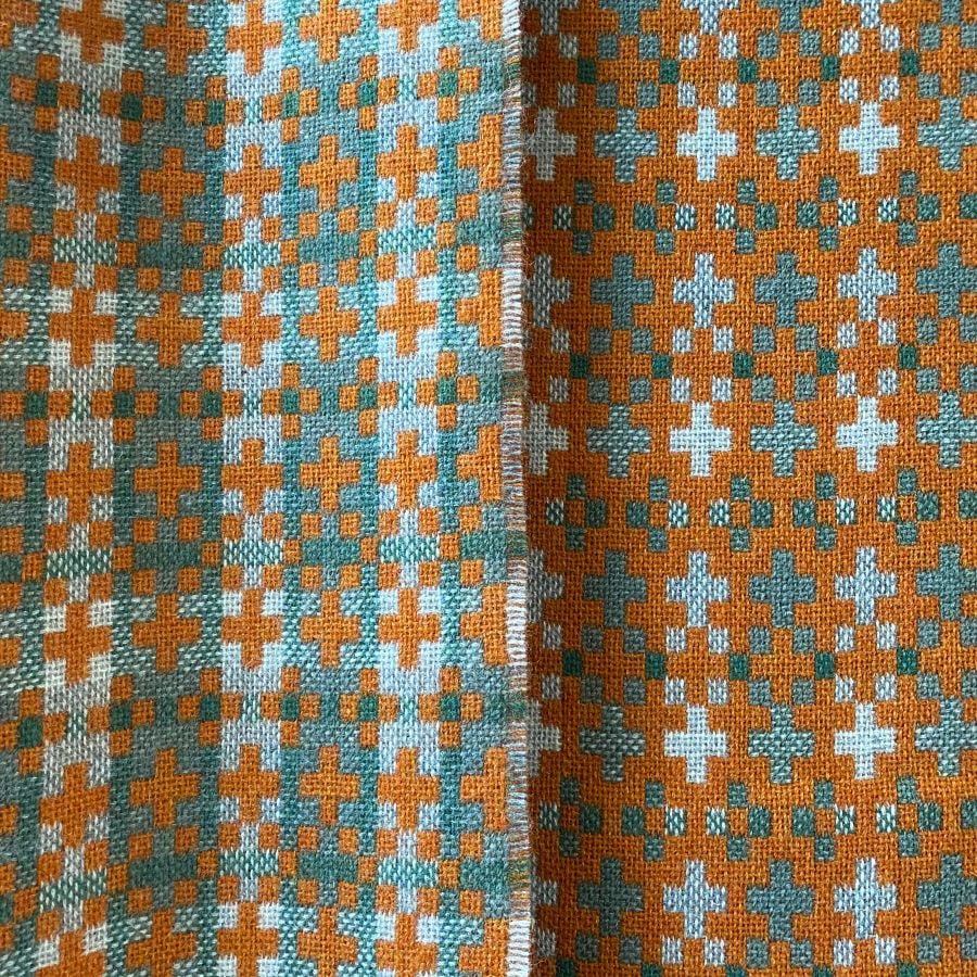 Eshton Blanket - Clementine Orange