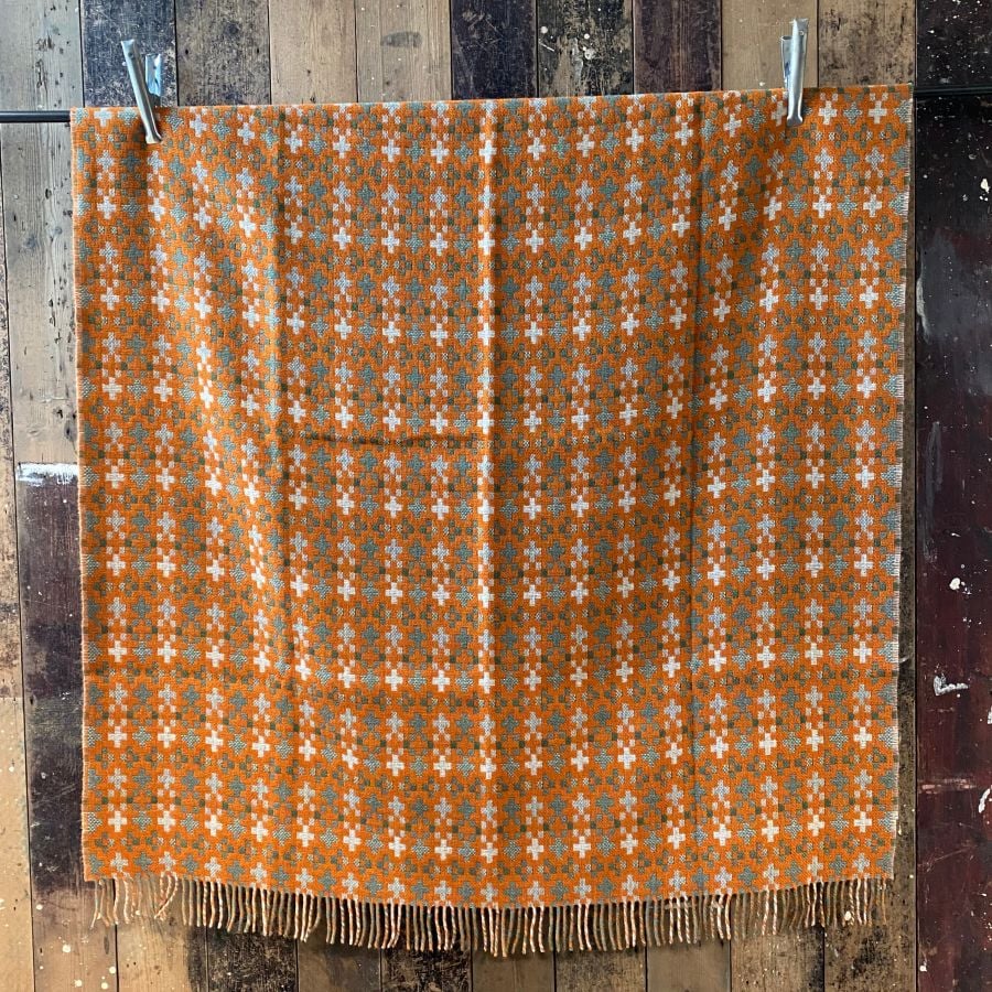 Eshton Blanket - Clementine Orange