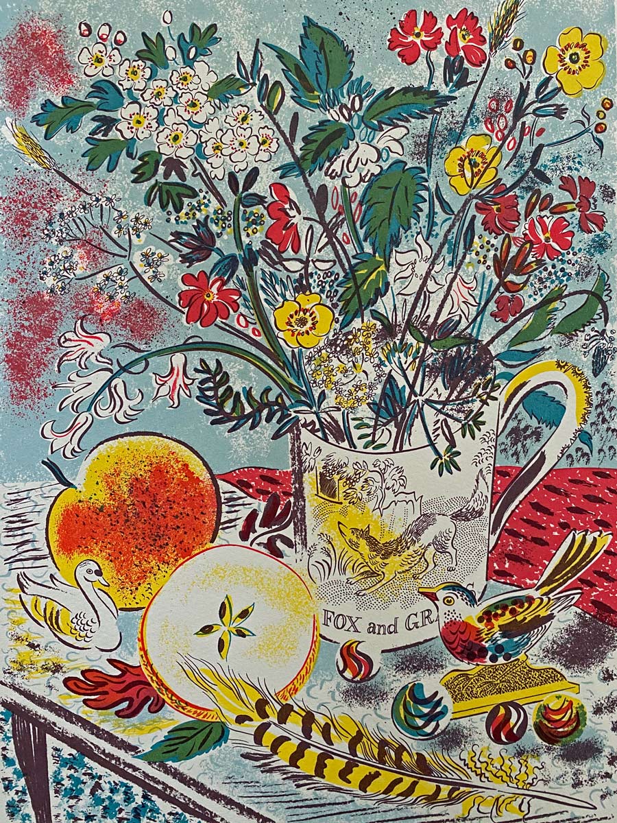Fox and Grapes by Emily Sutton, Framed - Image 2
