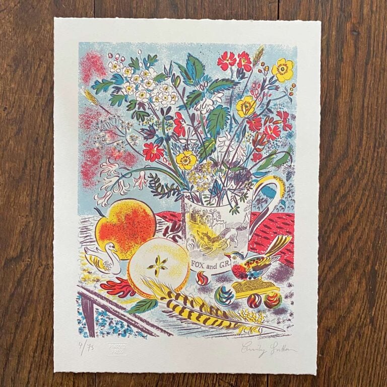 Fox and Grapes by Emily Sutton, Framed - Image 3