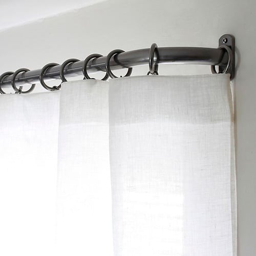 French Pole Set - Graphite Grey Metal 19mm
