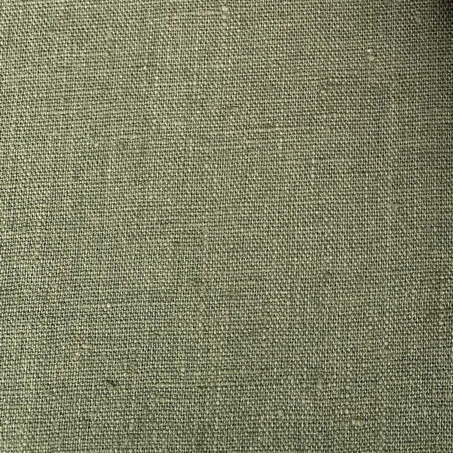 French Washed Linen - Forest Green