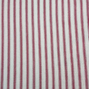 Hampton Ticking - Ruby - Image 2