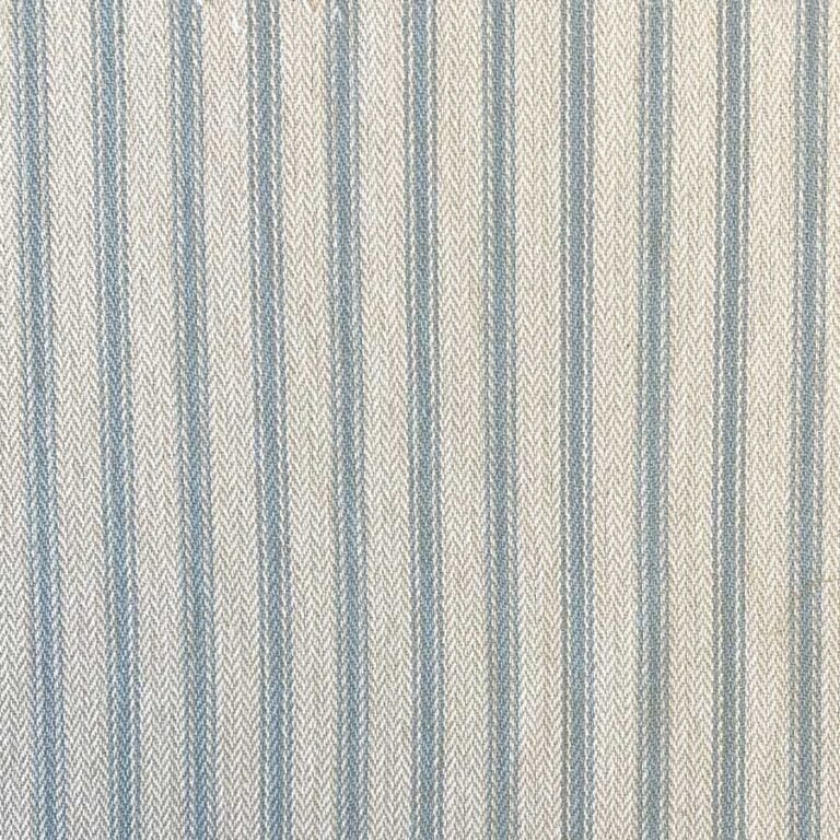 Hampton Ticking - Seagreen and Ivory - Image 2