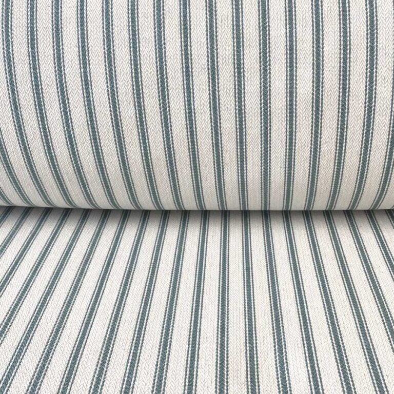 Hampton Ticking - Soft Green - Image 3