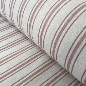 Extra Wide Pink Striped Fabric