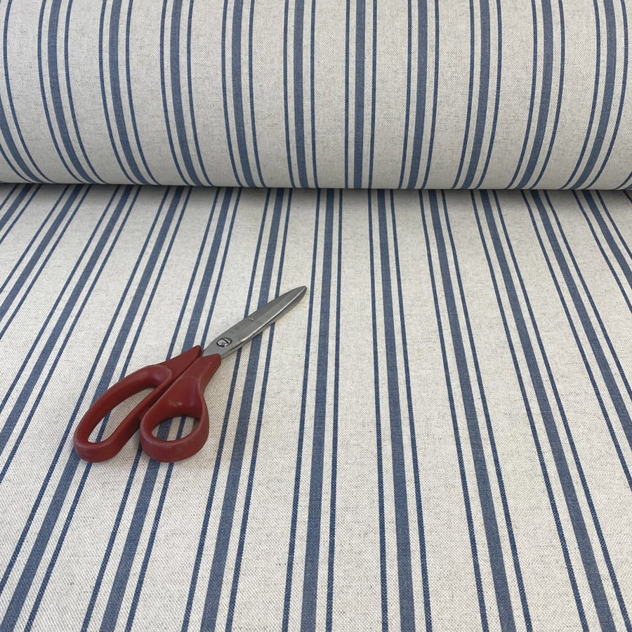 Extra Wide Hendrick Stripe- Indigo