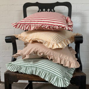 Ticking Fabric Large - Sage - Image 5