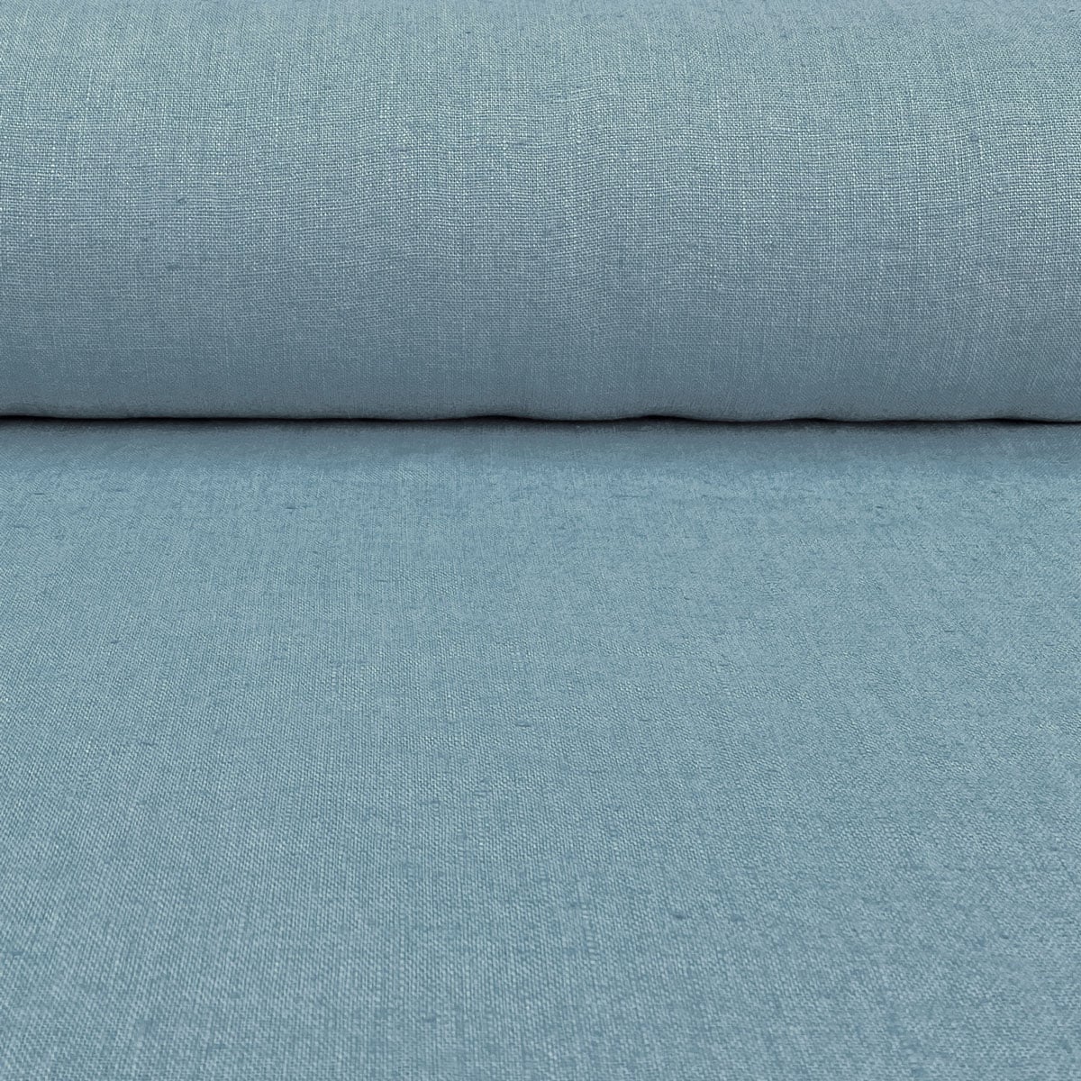French Washed Linen - Bluestone - Image 3
