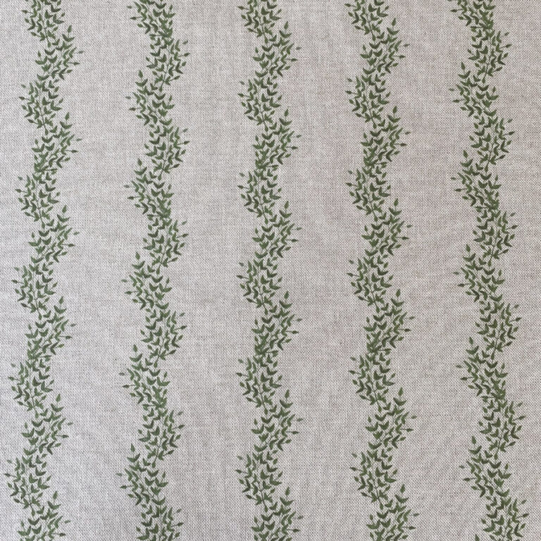 Jasmine Stripe - Leaf Green - Image 2