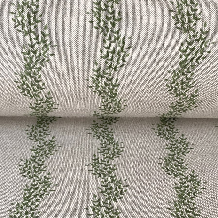 Jasmine Stripe - Leaf Green